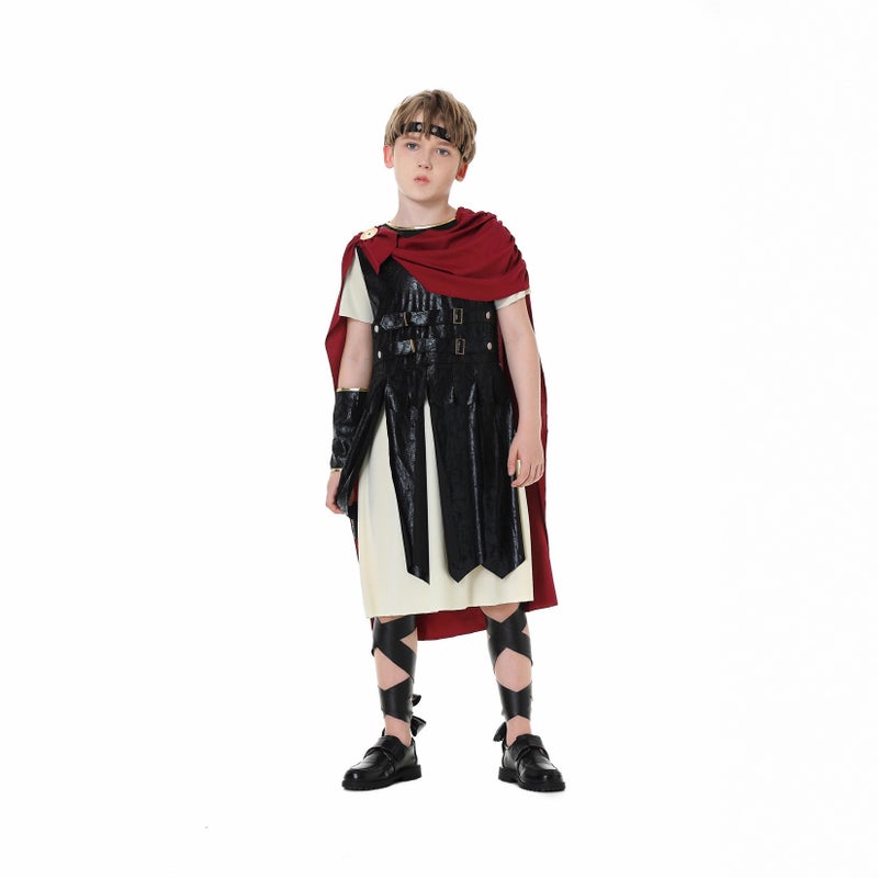 Parent-Child Roman Warrior Cosplay Costume Halloween Family Theme Party Role-Playing Outfit - Image 5